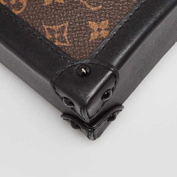 Louis Vuitton Monogram Canvas Vertical Trunk Pochette Bag - Picture 10 of 10
